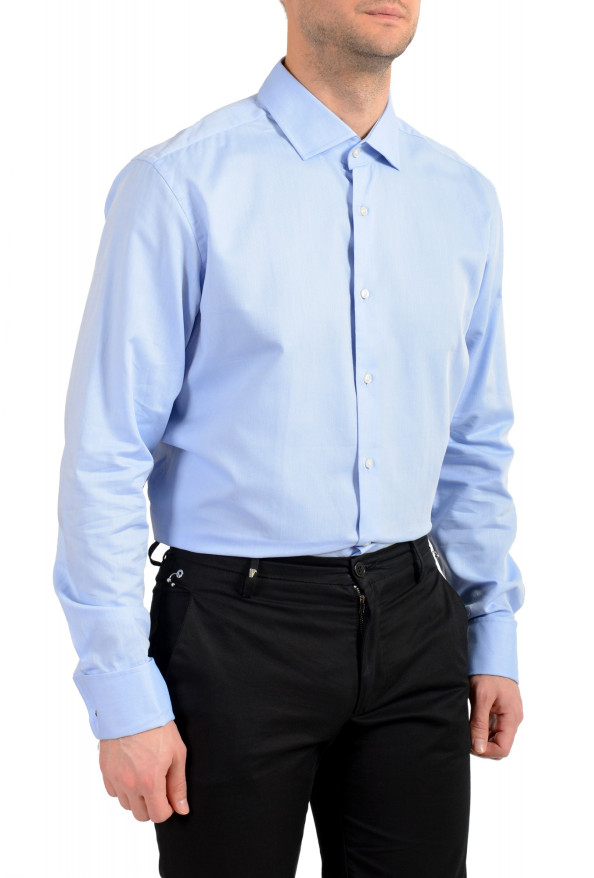 Hugo Boss Men's "Gardner" Regular Fit Blue Long Sleeve Dress Shirt: Picture 3