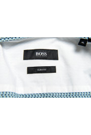 Hugo Boss Men's "Reid_27" Slim Fit Long Sleeve Geometric Print Shirt: Picture 7