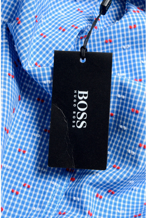 Hugo Boss Men's "Lod_53" Regular Fit Plaid Long Sleeve Casual Shirt: Picture 6