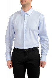 Hugo Boss Men's "Jesse" Slim Fit Blue Long Sleeve Dress Shirt: Picture 3