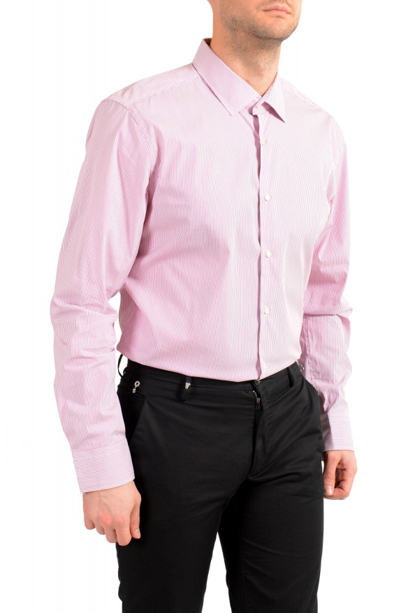 Hugo Boss Men's "Jenno" Slim Fit Striped Long Sleeve Dress Shirt: Picture 3