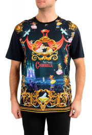 Versace X Disney Limited Edition Men's Multi-Color Crewneck T-Shirt 
