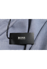 Hugo Boss Men's "Miles US" Sharp Fit Plaid Dress Shirt: Picture 6