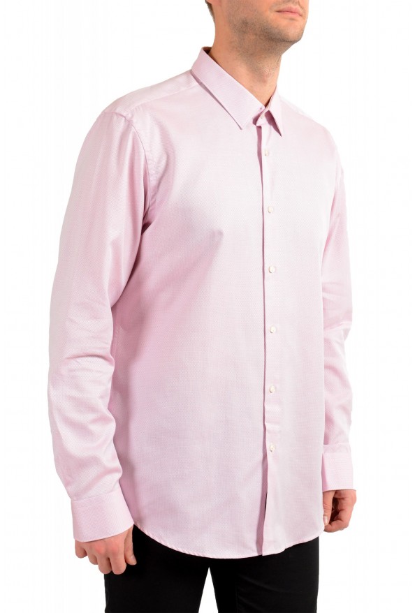 Hugo Boss Men's "Eliott" Regular Fit Geometric Print Dress Shirt
