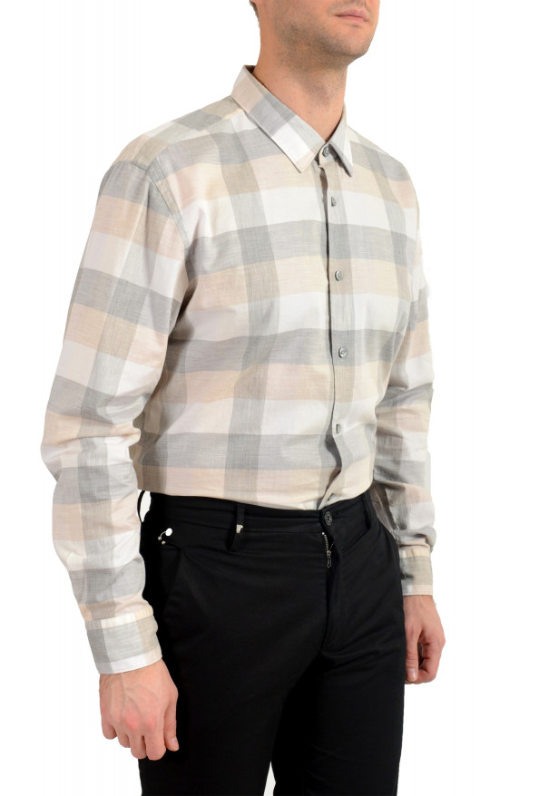 Hugo Boss Men's "Ronnie_53F" Slim Fit Plaid Casual Shirt: Picture 3