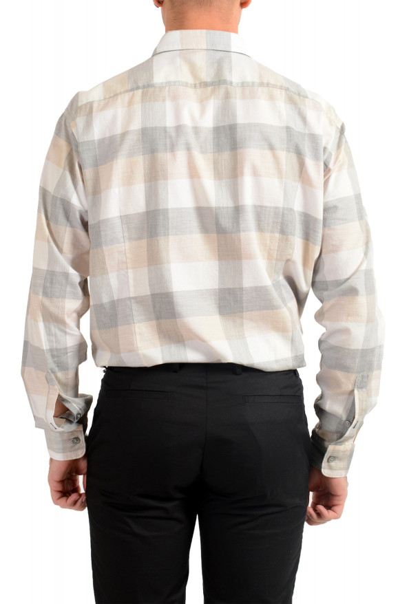 Hugo Boss Men's "Ronnie_53F" Slim Fit Plaid Casual Shirt: Picture 4