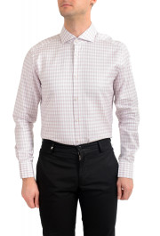 Hugo Boss Men's "T-Christo" Slim Fit Plaid Linen Dress Shirt: Picture 2