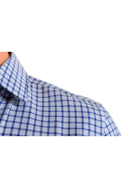 Hugo Boss Men's "Isaak_BXN" Slim Fit Plaid Long Sleeve Dress Shirt: Picture 7