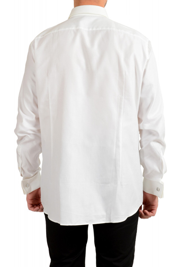 Hugo Boss Men's "T-Yacob" Slim Fit White Long Sleeve Dress Shirt: Picture 3