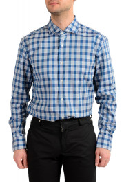 Hugo Boss Men's "Jason" Slim Fit Plaid Long Sleeve Dress Shirt : Picture 4
