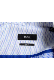Hugo Boss Men's "Jerris" Slim Fit Geometric Print Dress Shirt: Picture 9