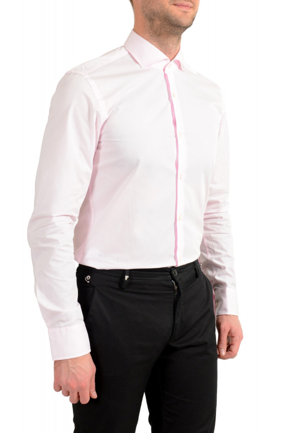 Hugo Boss "Jason" Men's Pink Slim Fit Long Sleeve Dress Shirt: Picture 5