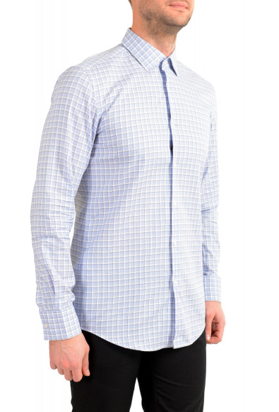 Hugo Boss "Jenno" Men's Plaid Multi-Color Slim Fit Long Sleeve Dress Shirt: Picture 2