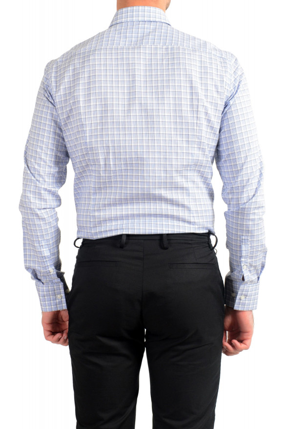 Hugo Boss "Jenno" Men's Plaid Multi-Color Slim Fit Long Sleeve Dress Shirt: Picture 6