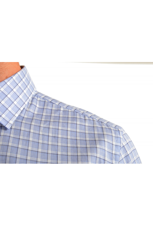 Hugo Boss "Jenno" Men's Plaid Multi-Color Slim Fit Long Sleeve Dress Shirt: Picture 7