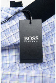 Hugo Boss "Jenno" Men's Plaid Multi-Color Slim Fit Long Sleeve Dress Shirt: Picture 9