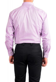 Hugo Boss "Mark US" Men's Purple Sharp Fit Long Sleeve Dress Shirt: Picture 6