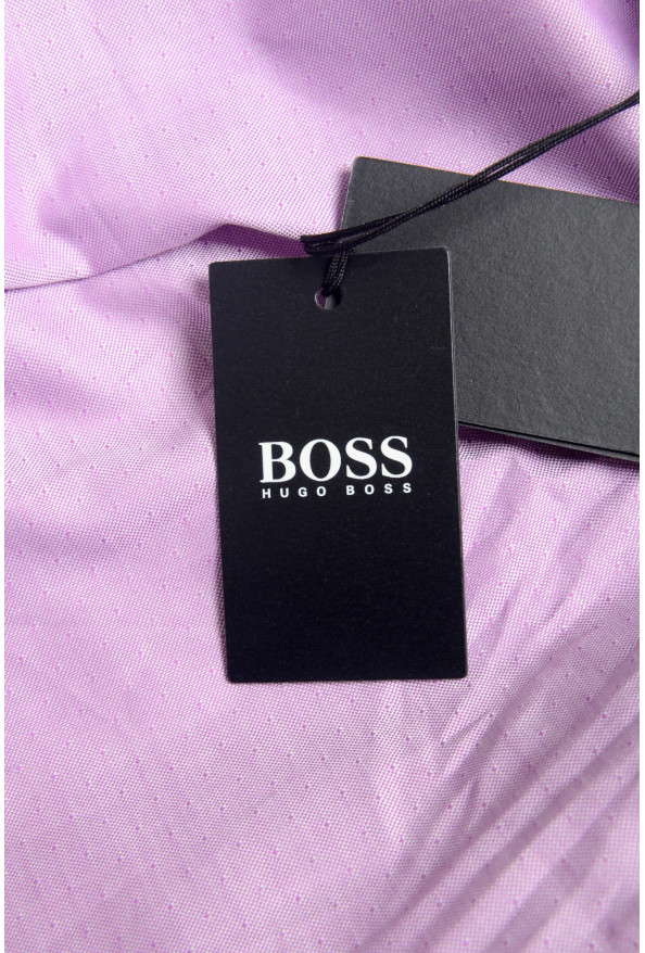 Hugo Boss "Mark US" Men's Purple Sharp Fit Long Sleeve Dress Shirt: Picture 8
