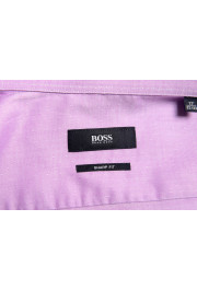 Hugo Boss "Mark US" Men's Purple Sharp Fit Long Sleeve Dress Shirt: Picture 9