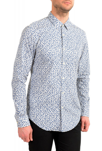 Hugo Boss "Ronni_53F" Men's Slim Fit Floral Print Long Sleeve Casual Shirt