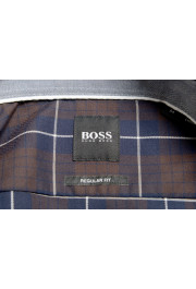 Hugo Boss "Lod_53" Men's Regular Fit Plaid Long Sleeve Casual Shirt: Picture 9