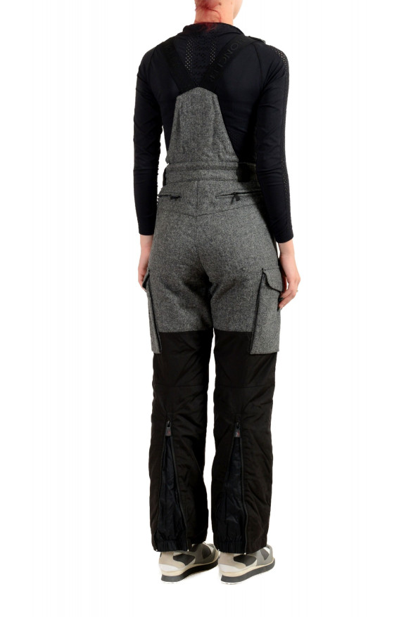 Moncler Women's Gray 100% Wool Insulated Winter Snow Ski Overalls: Picture 3