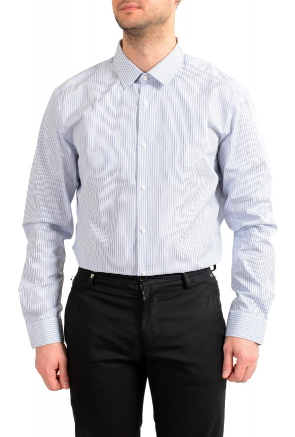 Hugo Boss Men's "T-Charlie" Slim Fit Striped Dress Shirt: Picture 4