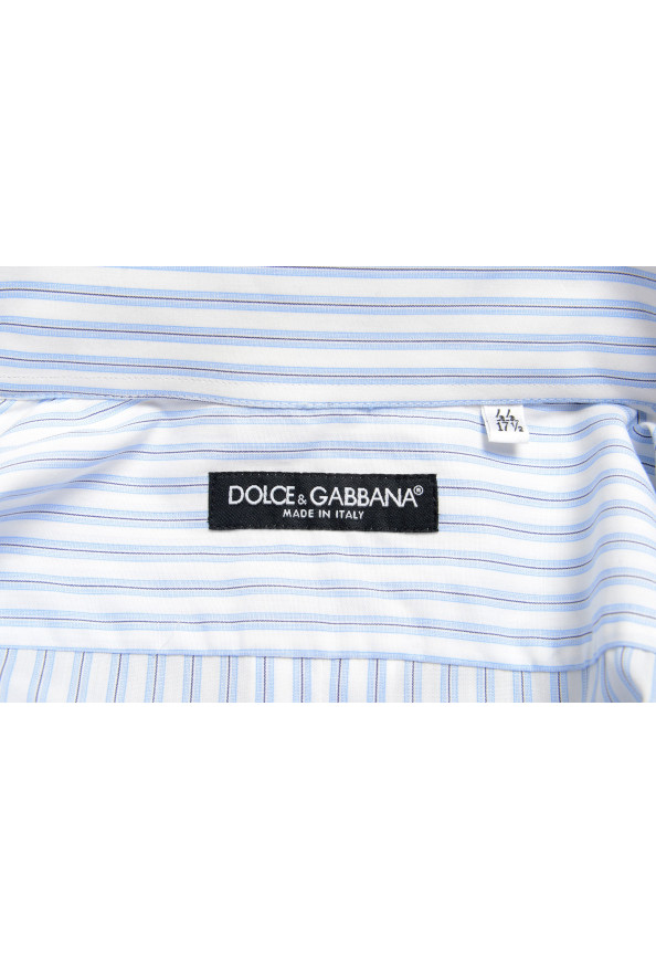 Dolce & Gabbana Men's Striped Long Sleeve Dress Shirt: Picture 9