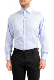 Dolce & Gabbana Men's Blue Long Sleeve Dress Shirt : Picture 4