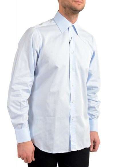 Dolce & Gabbana Men's Light Blue Long Sleeve Dress Shirt: Picture 2