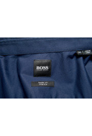 Hugo Boss Men's "Robbie" Blue Sharp Fit Long Sleeve Casual Shirt: Picture 9