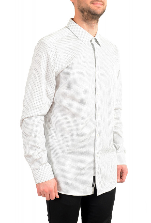 Hugo Boss Men's "T-Charlie" Slim Fit Geometric Print Dress Shirt: Picture 2