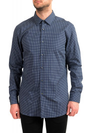 Hugo Boss Men's "T-Charlie" Slim Fit Geometric Print Dress Shirt