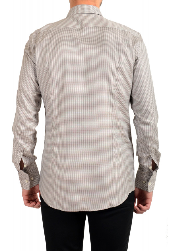 Hugo Boss Men's "Jango" Slim Fit Houndstooth Dress Shirt: Picture 3