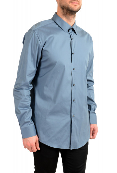 Hugo Boss Men's "Herwing" Extra Slim Gray Long Sleeve Dress Shirt: Picture 2
