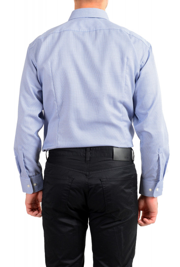 Hugo Boss Men's "Mark US" Sharp Fit Geometric Print Dress Shirt: Picture 6