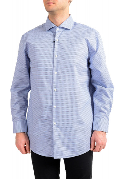 Hugo Boss Men's "Mark US" Sharp Fit Geometric Print Dress Shirt
