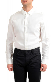 Hugo Boss Men's "Igon" White Slim Fit Long Sleeve Dress Shirt: Picture 4