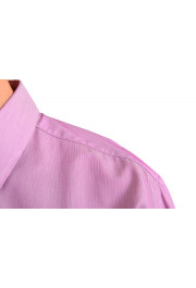Hugo Boss Men's Isko Slim Fit Purple Striped Long Sleeve Dress Shirt: Picture 7