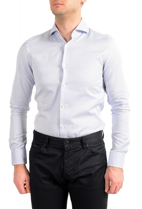 Hugo Boss Men's "T-Christo" Slim Fit Graphic Print Dress Shirt: Picture 4