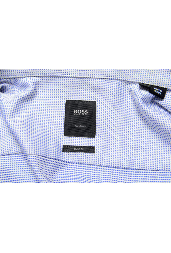 Hugo Boss Men's "T-Christo" Slim Fit Graphic Print Dress Shirt: Picture 9