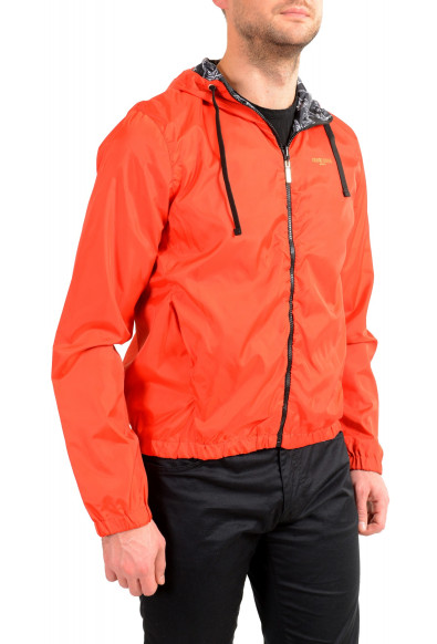 Roberto Cavalli Sport Men's Multi-Color Hooded Reversible Windbreaker Jacket: Picture 2