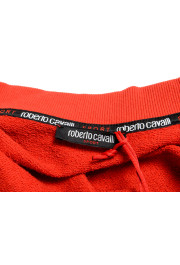 Roberto Cavalli Sport Men's Red Full Zip Graphic Print Track Bomber Jacket: Picture 6