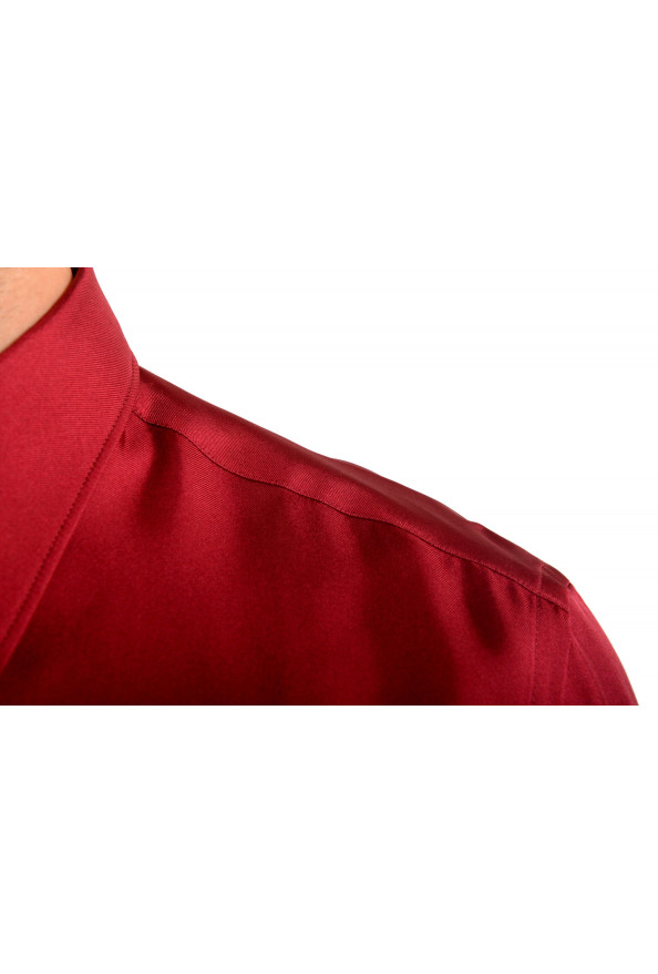 Hugo Boss Men's "Iros" 100% Silk Slim Fit Long Sleeve Shirt: Picture 7
