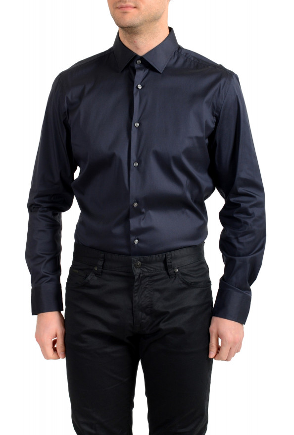 Hugo Boss Men's "Jenno" Slim Fit Stretch Long Sleeve Dress Shirt : Picture 4