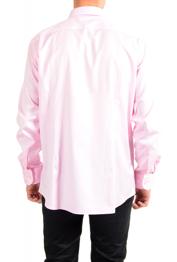 Hugo Boss Men's "Jerris" Slim Fit Pink Long Sleeve Dress Shirt : Picture 3