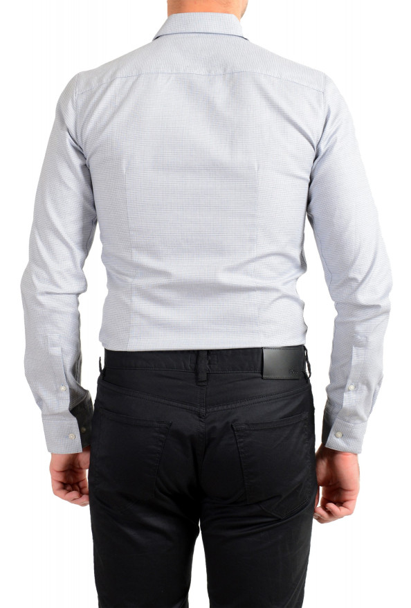 Hugo Boss Men's "Eddis" Super Slim Fit Plaid Long Sleeve Shirt : Picture 6