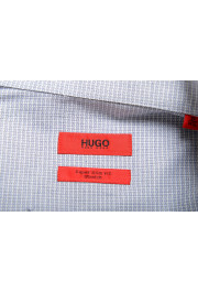 Hugo Boss Men's "Eddis" Super Slim Fit Plaid Long Sleeve Shirt : Picture 9