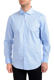 Hugo Boss Men's "C-Jasona" Slim Fit Blue Long Sleeve Dress Shirt 