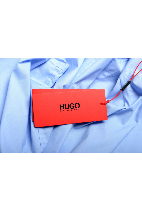 Hugo Boss Men's "C-Jasona" Slim Fit Blue Long Sleeve Dress Shirt : Picture 8